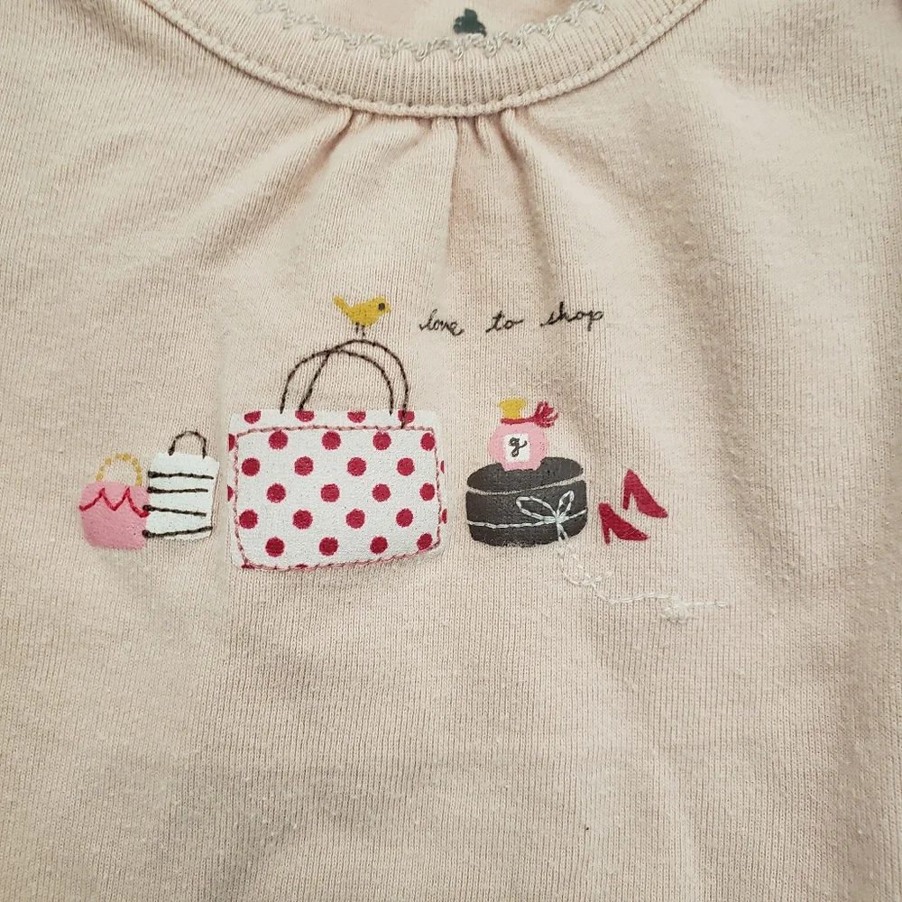 Sweet BabyGap Born to Shop Onesie
